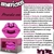 Perfume Provoke-me Sedução - Eau Parfum PINK - Garota Secreta Boutique Sensual