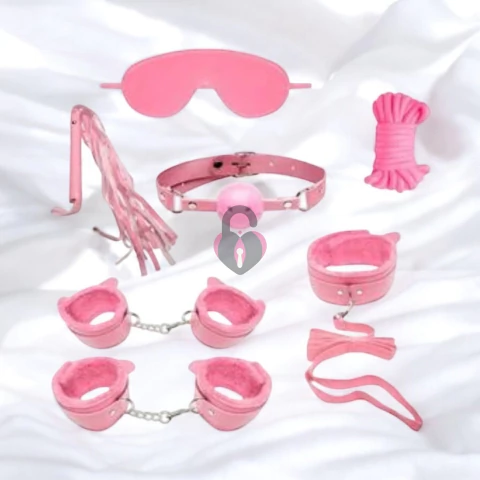 Kit Sado Erótico Bondagem