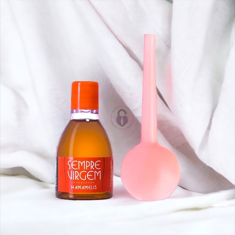 Kit Adstringente Sempre Virgem 50ml Hamamelis Com Aplicador Hot Flowers