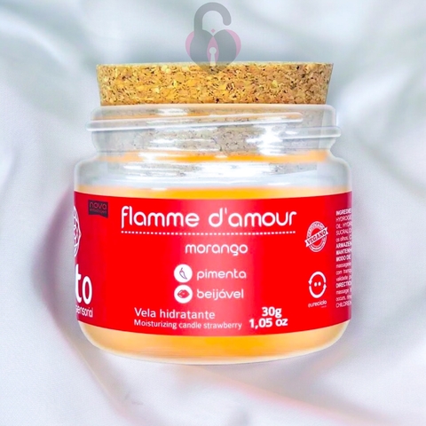 Flanem D'AMOUR Vela Aromática Morango