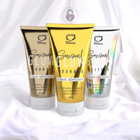 Iluminador Corporal Sensual Glow 60g Sexy Fantasy