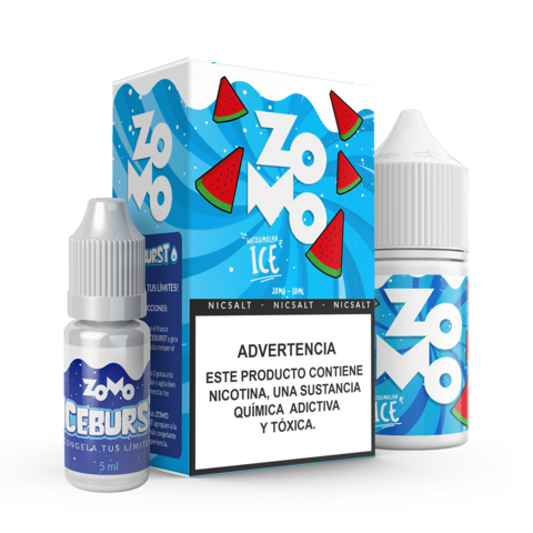 Salt Zomo Iceburst 30ML 20mg Agrega mas ICE!