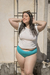 MALLA CULOTE CLASICO TIRO ALTO TURQUESA X1 - Bombachas Coco Nude
