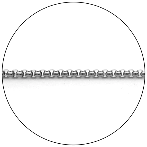 Cadena Acero Box 3mm Redondeado Ht316-3.0-Inx