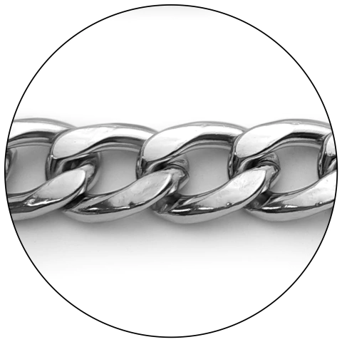 Cadena Acero Cubana 15mm Ht449-Inx