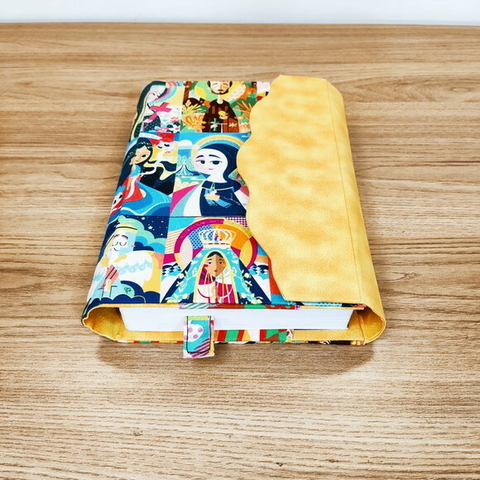 Case Simples para Livro / Bíblia - Fé compose vamarelo