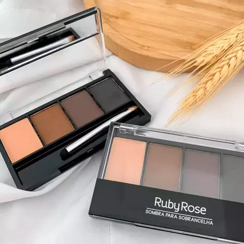 PALETA DE SOMBRA PARA SOBRANCELHAS RUBY ROSE - comprar online
