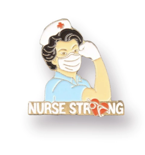 Broche Nurse Strong