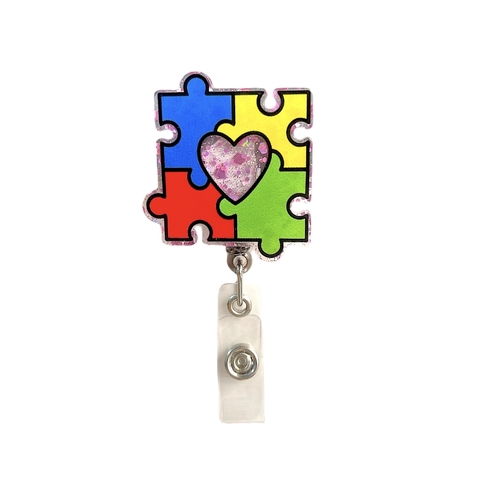 Suporte para crachá autismo