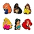 Jibbitz para crocs de princesas - comprar online