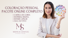 PACOTE DE COLORAÇÃO ONLINE COMPLETO