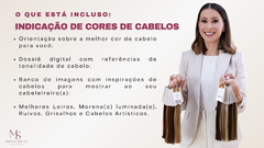COLORAÇÃO PESSOAL ONLINE + AULA DA CARTELA AO VIVO - MS COLOR - comprar online