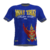 Camiseta Muay Thai Fighter Garuda Blue Manga Curta