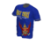 Camiseta Muay Thai Fighter Garuda Blue Manga Curta na internet