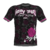Camiseta Muay Thai Girl Roses Manga Curta