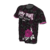 Camiseta Muay Thai Girl Roses Manga Curta na internet