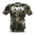 Camiseta Muay Thai Military Army Manga Curta