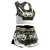 Conjunto Muay Thai Top e Short Feminino Military Army