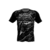 Camiseta Kickboxing Gray Skull Vortex Manga Curta