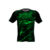 Camiseta Kickboxing Green Skull Vortex Manga Curta