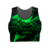 Top Feminino Kickboxing Green Skull Vortex