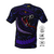 Camiseta Muay Thai Fighter Python Manga Curta na internet