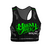 Top Feminino Muay Thai Boxing Tailandês