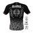 Camiseta Muay Thai Tribal Fight Manga Curta na internet