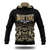 Moletom Sem Bolso Muay Thai Brown Fighting Skull Unissex