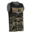 Regata Masculina Muay Thai Brown Fighting Skull - comprar online
