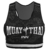 Top Feminino Muay Thai Dragon Thai Cinza