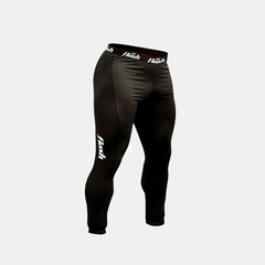 Calza Larga de Compresión - Flash Sports - Negro