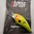 MINI RAPTOR - pala 1 - Dobrada - Raptor Senuelos - isca para dourado - Pesca das Gurias