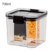Set X9 Contenedor Hermético Traba Taper Acrílico 700ml - Kogu Store