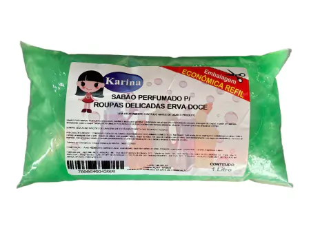 LAVA ROUPAS DELICADAS ERVA DOCE KARINA REFIL 1 LT