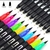 Kit 60 Canetas brush pen Ponta De Pincel Fina Colorida - comprar online