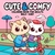 LIVRO COLORIR Cute & Comfy - Coloring Book - comprar online