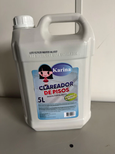 CLAREADOR DE PISOS KARINA 5 LT