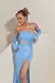 Vestido Longo Tomara que Caia com Fenda