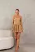 Vestido Lurex Balonê com Bojo - loja online
