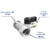 Conector Adaptador de Metal para Purificadores de Água com Rosca ½ e ¼ na internet