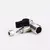 Kit com 5 Conector Adaptador de Metal para Purificadores de Água com Rosca ½ e ¼