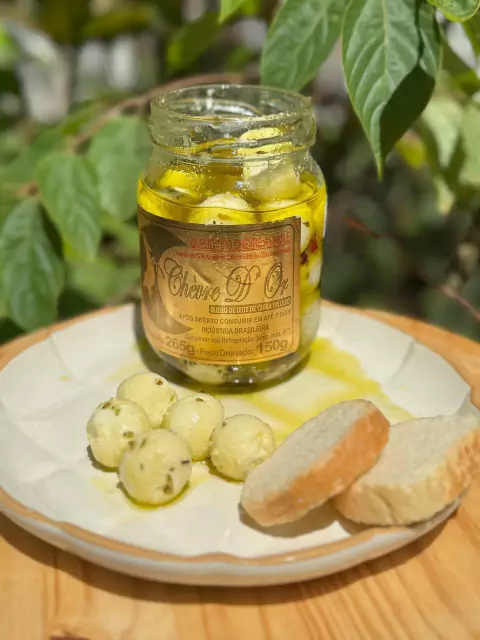 Queijo De Cabra Boursin Chèvre A L'Huile Conserva - Serra das Antas 150g