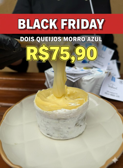 2 Queijos Morro Azul - O MELHOR QUEIJO DO MUNDO SUPER OURO - 125g (ENVIOS SOMENTE PARA O ESTADO DE SÃO PAULO) - comprar online