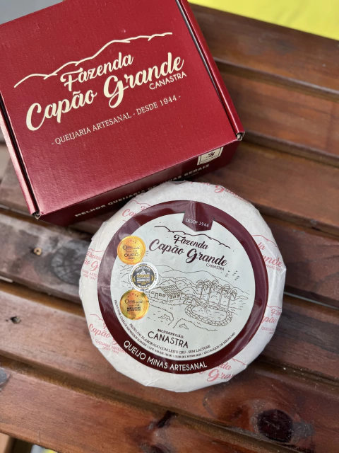 Queijo Canastra Capão Grande