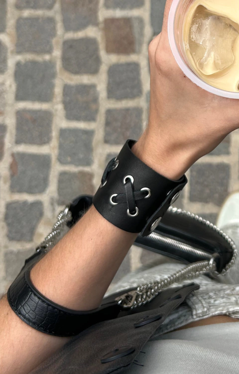 Pulsera Ranch negro - comprar online