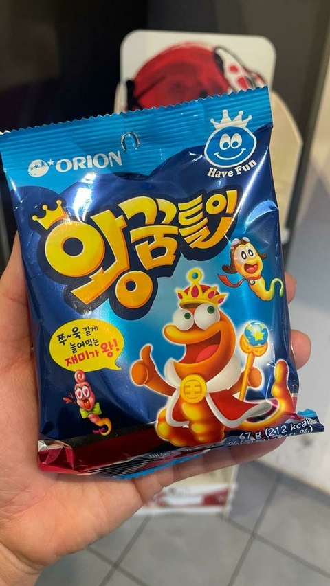 Gomitas gusano frutales