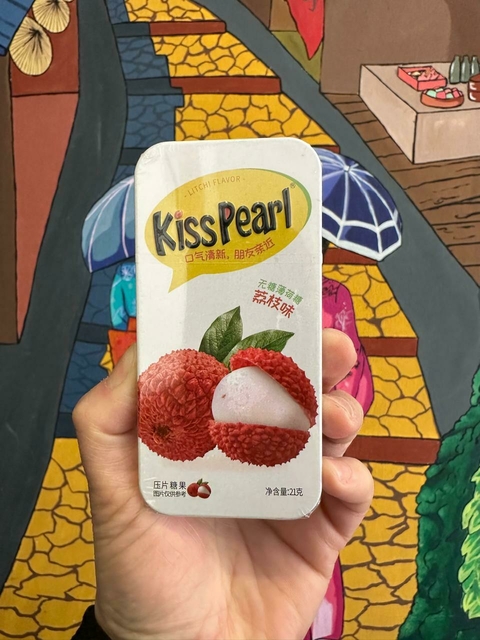 Caramelos Sabor Lychee en lata