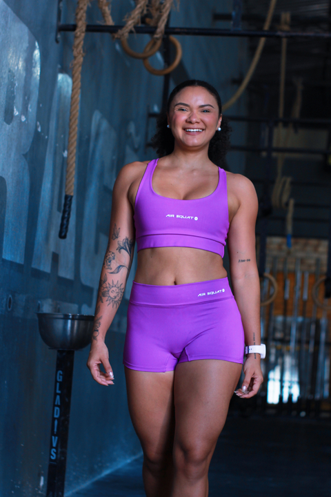 Short cuequinha - Roxo (malha premium) - comprar online