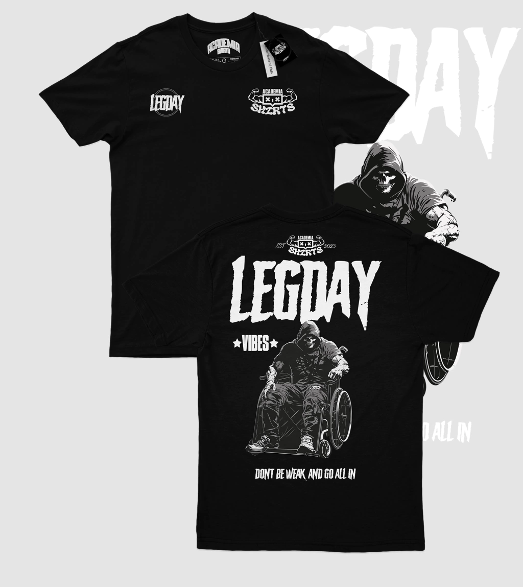 LEG DAY | Camiseta REGULAR Academiashirts